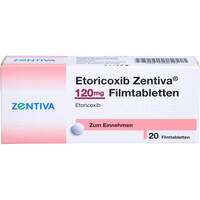 Etoricoxib Zentiva 120 mg Filmtabletten, 20 Stk., Zentiva Pharma GmbH