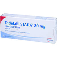 Tadalafil STADA 20 mg Filmtabletten, 12 Stk., STADAPHARM GmbH
