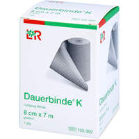 Dauerbinde kräftig 8cmx7m, 1 st, Lohmann & Rauscher GmbH & Co. KG