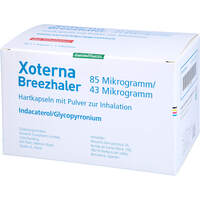 Xoterna Breezhaler 85ug/43ug Hartk.m.Plv.z.Inh., 90 Stk., Eurimpharm Arzneimittel GmbH