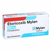 Etoricoxib Mylan 60 mg Filmtabletten, 7 Stk., Viatris Healthcare GmbH