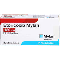 Etoricoxib Mylan 120 mg Filmtabletten, 7 Stk., Viatris Healthcare GmbH