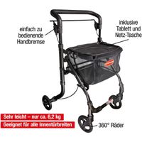 Rollator RFM Indoor schwarz, 1 st, Rehaforum Medical GmbH