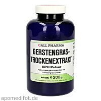 GERSTENGRASTROCKENEXTRAKT GPH PULVER, 200 g, Hecht-Pharma GmbH