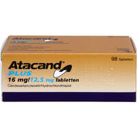 ATACAND PLUS 16/12.5mg Tabletten B, 98 st, Docpharm GmbH