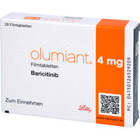 Olumiant 4 mg Filmtabletten, 28 Stk., Lilly Deutschland GmbH