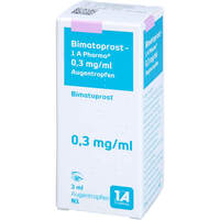 Bimatoprost - 1 A Pharma 0.3 mg/ml Augentropfen, 1x3 ml, 1 A Pharma GmbH