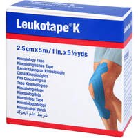 LEUKOTAPE K 2.5 cm blau, 1 st, 1001 Artikel Medical GmbH