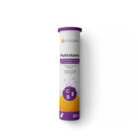 LIVSANE Multivitamin Brausetabletten, 20 st, PXG Pharma GmbH
