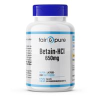 Betain Kapseln 650mg Betain-HCl, 120 st, Somatem GmbH