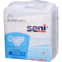 SUPER SENI Gr.3 large Windelhosen f&uuml;r Erwachsene, 4x30 st, 1001 Artikel Medical GmbH