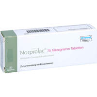 NORPROLAC 75 Mikrogramm Tabletten B, 30 st, Docpharm GmbH