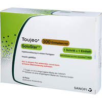 Toujeo 300 E/ml SoloStar Inj.-Lsg.i.e.Fertigpen, 10x1,5 ml, kohlpharma GmbH