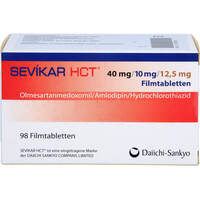 Sevikar HCT 40 mg/10 mg/12.5 mg Filmtabletten, 98 st, Docpharm GmbH