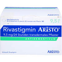 Rivastigmin Aristo 9.5 mg/24 Stunden transd. Pfl., 90 st, Aristo Pharma GmbH