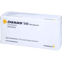 Daxas 500 ug Filmtabletten, 90 st, Abacus Medicine A/S