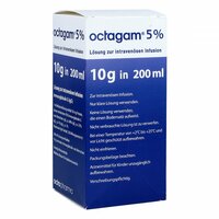 Octagam 5% 10 g IgG Lösung z.intravenös.Infusion, 200 ml, Abacus Medicine A/S