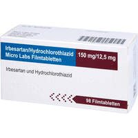 Irbesartan/Hydrochlorothiazid Micro Labs150/12.5mg, 98 st, Micro Labs GmbH
