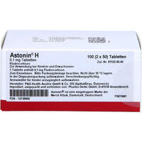 ASTONIN H 0.1 mg Tabletten, 100 st, Pharma Gerke Arzneimittelvertriebs GmbH