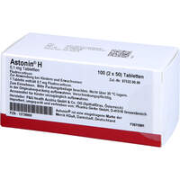ASTONIN H 0.1 mg Tabletten, 100 st, Pharma Gerke Arzneimittelvertriebs GmbH