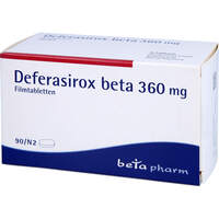 Deferasirox beta 360 mg Filmtableten, 90 st, betapharm Arzneimittel GmbH