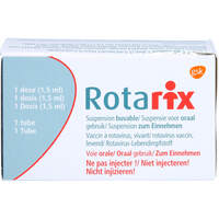 Rotarix Suspension zum Einnehmen in einer Tube, 1 st, GlaxoSmithKline GmbH & Co. KG