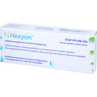 Hexyon Inj.-Susp.i.e.Ferigspr.m.Kanüle, 0.5 ml, Axicorp Pharma B.V.