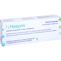 Hexyon Inj.-Susp.i.e.Ferigspr.m.Kanüle, 0.5 ml, Axicorp Pharma B.V.