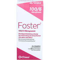 Foster 100/6ug 120 Hub Dosieraerosol, 1 Stk., Abacus Medicine A/S