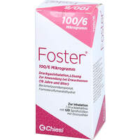 Foster 100/6ug 120 Hub Dosieraerosol, 1 Stk., Abacus Medicine A/S
