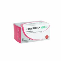 ClopiPUREN 75 mg Filmtabletten, 100 st, PUREN Pharma GmbH & Co. KG