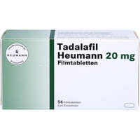 Tadalafil Heumann 20 mg Filmtabletten, 56 Stk., Heumann Pharma GmbH & Co. Generica KG