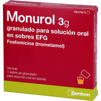 MONURIL 3000 mg Granulat, 1x8 g, Aca Müller/Adag Pharma AG