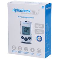 alphacheck professional BZMG mg/dl Kombipackung, 1 st, Berger Med GmbH