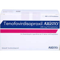 Tenofovirdisoproxil Aristo 245 mg Filmtabletten, 90 Stk., Aristo Pharma GmbH