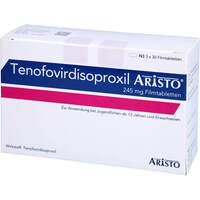 Tenofovirdisoproxil Aristo 245 mg Filmtabletten, 90 Stk., Aristo Pharma GmbH