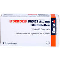 ETORICOXIB BASICS 120 mg Filmtabletten, 21 st, Basics GmbH