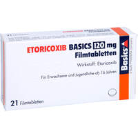 ETORICOXIB BASICS 120 mg Filmtabletten, 21 st, Basics GmbH