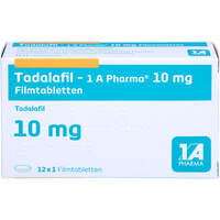 Tadalafil - 1 A Pharma 10 mg Filmtabletten, 12 Stk., 1 A Pharma GmbH