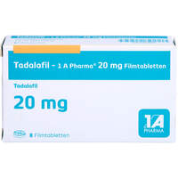 Tadalafil - 1 A Pharma 20 mg Filmtabletten, 8 Stk., 1 A Pharma GmbH