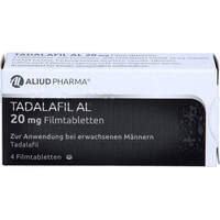 Tadalafil AL 20 mg Filmtabletten, 4 Stk., Aliud Pharma GmbH