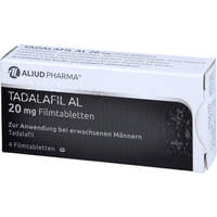 Tadalafil AL 20 mg Filmtabletten, 4 Stk., Aliud Pharma GmbH