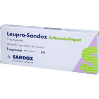 LEUPRO Sandoz 3-Monat Depot Implantat i.e.F.-Spr., 1 st, Bb Farma S.R.L.