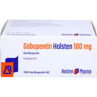 GABAPENTIN Holsten 100 mg Hartkapseln, 100 Stk., Holsten Pharma GmbH