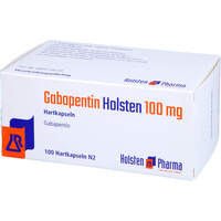 GABAPENTIN Holsten 100 mg Hartkapseln, 100 Stk., Holsten Pharma GmbH
