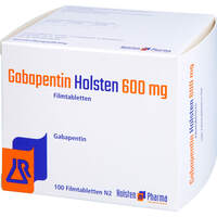 GABAPENTIN Holsten 600 mg Filmtabletten, 100 st, Holsten Pharma GmbH