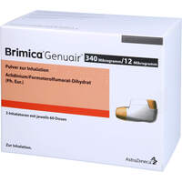 BRIMICA Genuair 340ug/12ug Plv.z.Inhalation 60ED, 3 Stk., Orifarm GmbH