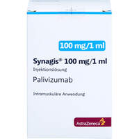 Synagis 100mg Injektionslösung 100mg/ml, 1x1.0 ml, Abacus Medicine A/S