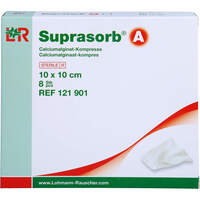 SUPRASORB A Calciumalginat Kompr.10x10 cm, 8 st, 1001 Artikel Medical GmbH