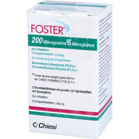 Foster 200/6 ug 120 Hub Dosieraerosol, 2 Stk., kohlpharma GmbH